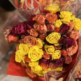 Beautiful floral arrangements