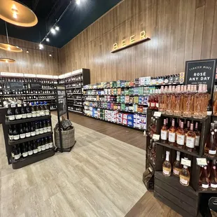Beer section