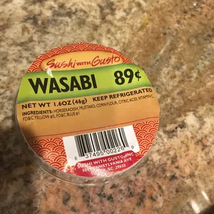 Love me some wasabi!
