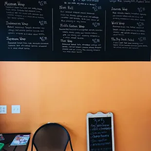 food menu