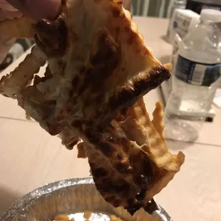 food, waffles