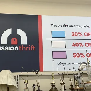 Save $$ with these tag colors