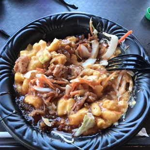 BAR B Q CHICKEN MAC N CHEESE