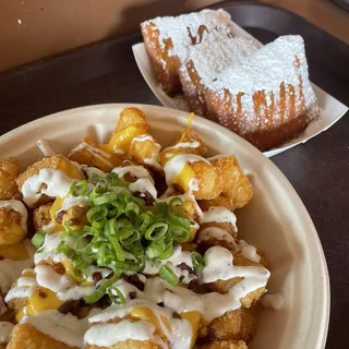 Cheddar, Bacon, and Ranch Tots