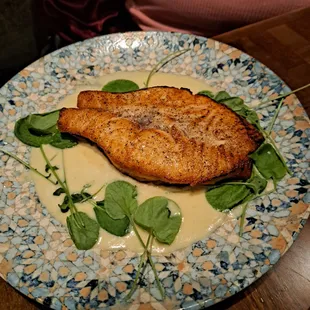 Salmon St. Celestine (absolutely divine)