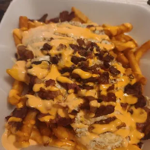 Love their loaded tots or loaded fries. Best you will find in Jacksonville.