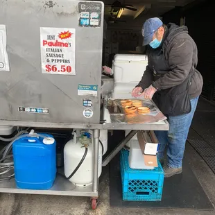 Making my Derrek's ny