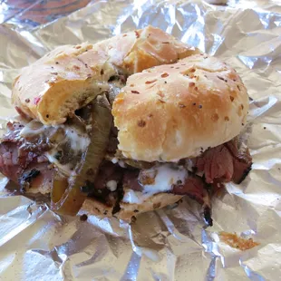 Pastrami Reuben ($6.50)