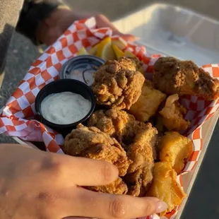 Party Wings &amp; Cod Combo