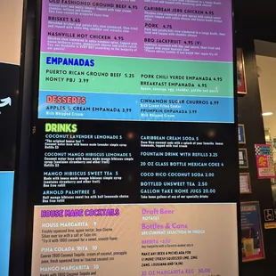 New menu 11/2024