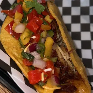 Caribbean Jerk Chicken Taco