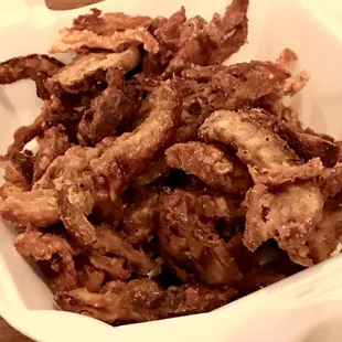 Fried Turkey Skin