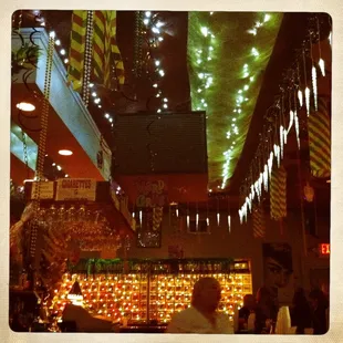 The Friendly ... inside Mardi Gras ambiance. Laissez le Bon Temps Rouler!