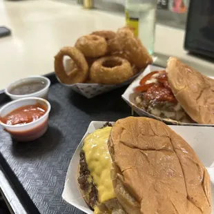 OG Dirty Flattop, Shit kicker, Onion Rings