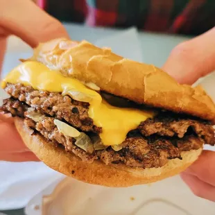 Dirty Flat Top Cheeseburger   Ig @josieinflavortown