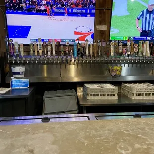 Back bar tap variety