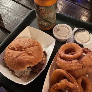 Mushroom Swiss Burger