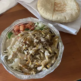 Shawarma Platter to go!