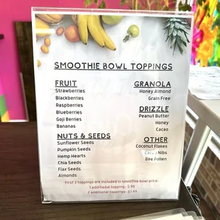 2024 Menu