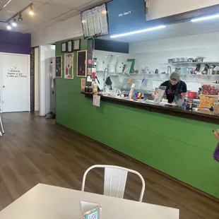 Inside