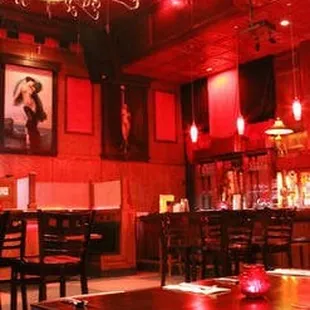 the interior of a restaurant