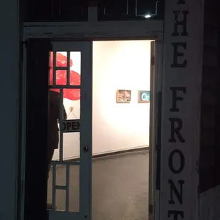 Lots of awesome local art at the Front