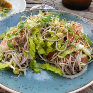 Thai Town Shrimp Salad - #DineLA Winter 2016 Lunch Item
