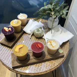 Yummy slushee flights