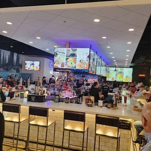 The bar