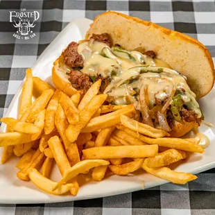 Philly Cheese Steak Sandwich