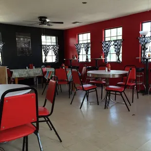 interior, paella