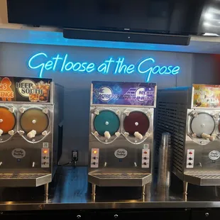 Get loose at the goose with our frosty frozen cocktails