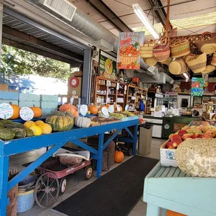 a variety of fruits and vegetables