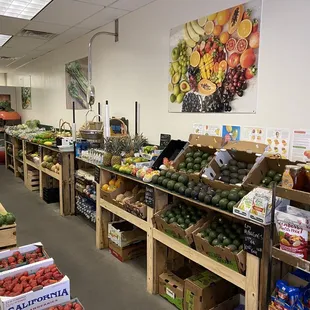 Our new product, Watermelons from Hemet, seeded and seedless, very sweet. We also have Dragon Fruit, figs and don't forget the Avocados.