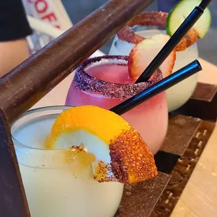 a close up of the drink