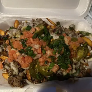 Large Fry Across the Border steak