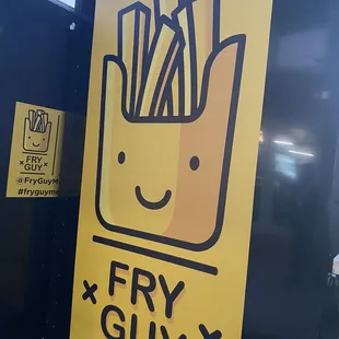 fries in a fry box