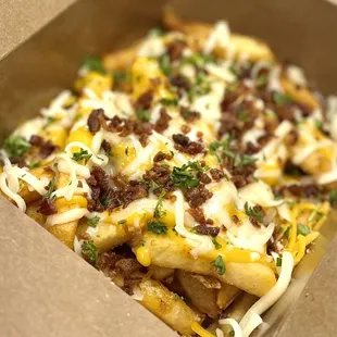 Three cheese and bacon