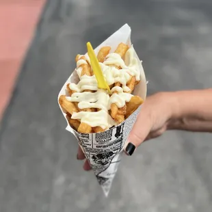 Puntzak Friet - delicious!