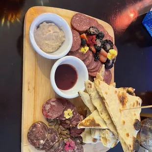Rez charcuterie plate