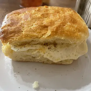 Excellent biscuit w over east egg