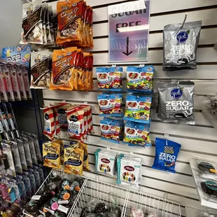 Lots of Sugar Free Selections