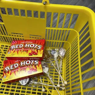 Honey Spoons and Red Hots