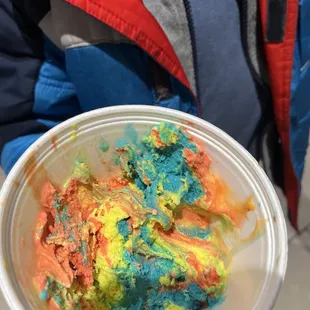 Superman ice cream