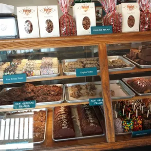 First half of today&apos;s fudge options.