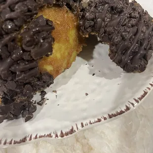 Horrible textured caramel