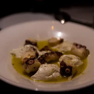 Warm Octopus &amp; Fresh Mozzarella