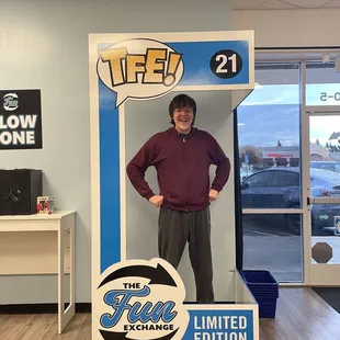 You can be a funko pop