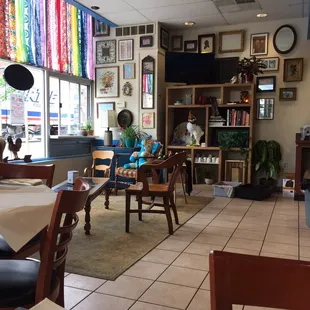 An eclectic place for a funky brunch.
