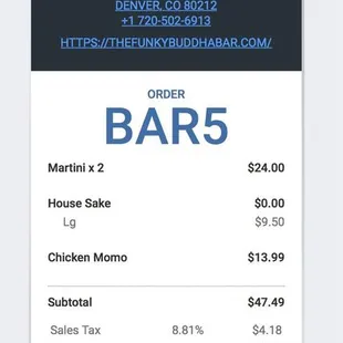 Receipt